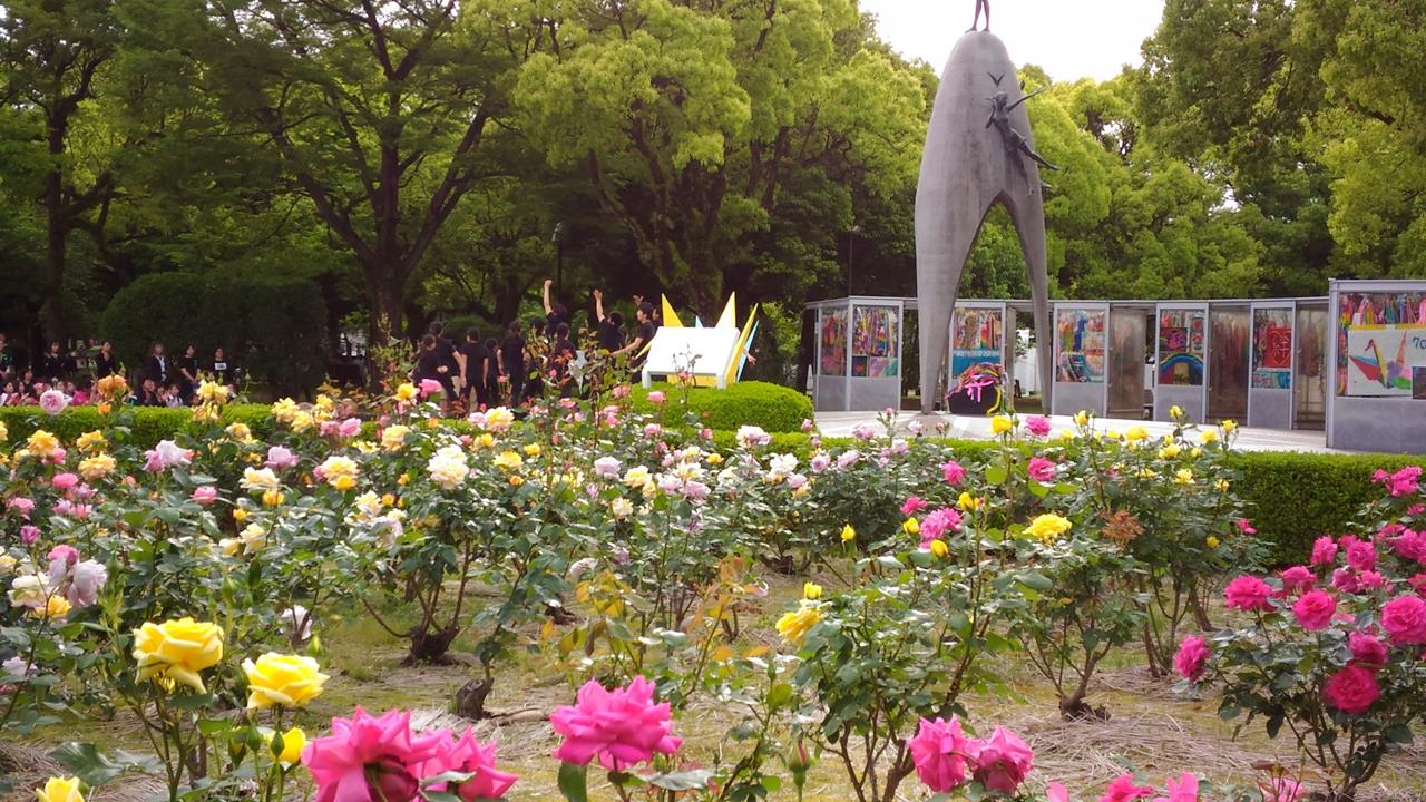 平和記念公園 バラ