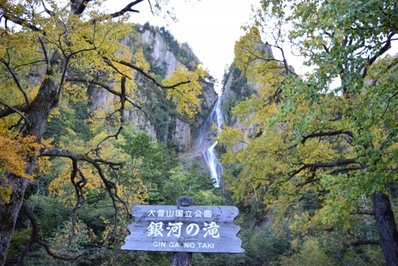 銀河の滝 紅葉