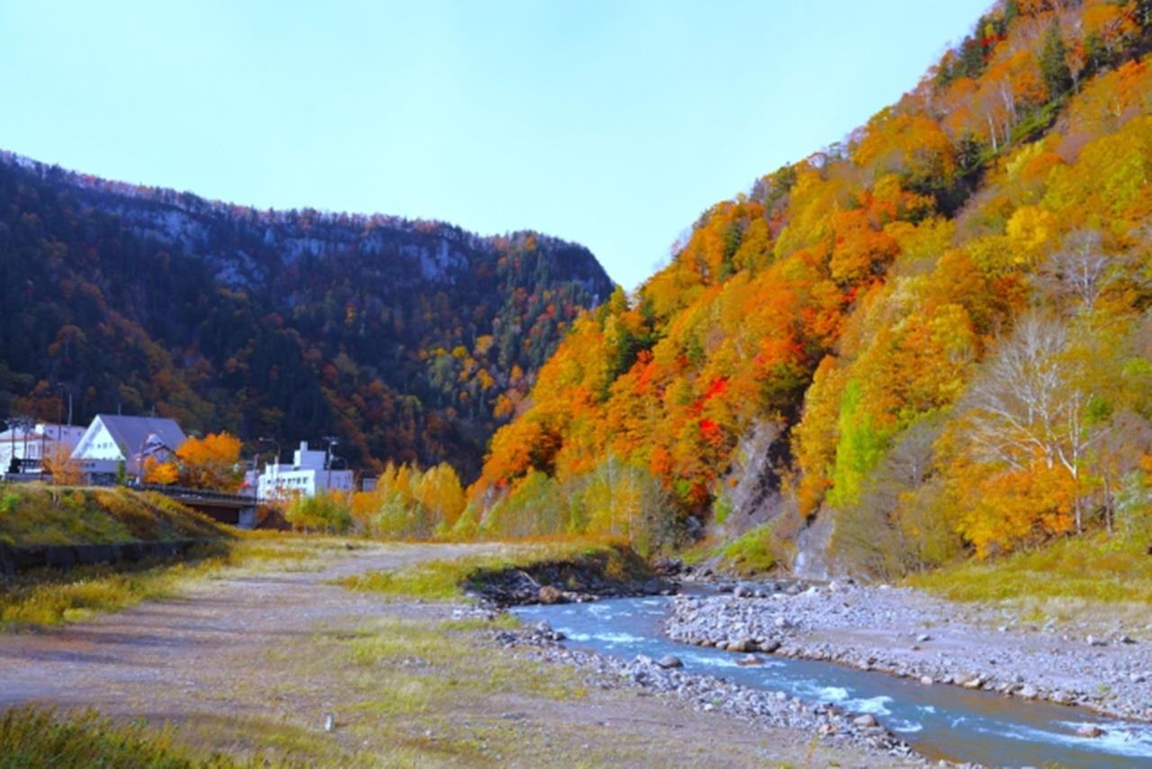 層雲峡 紅葉