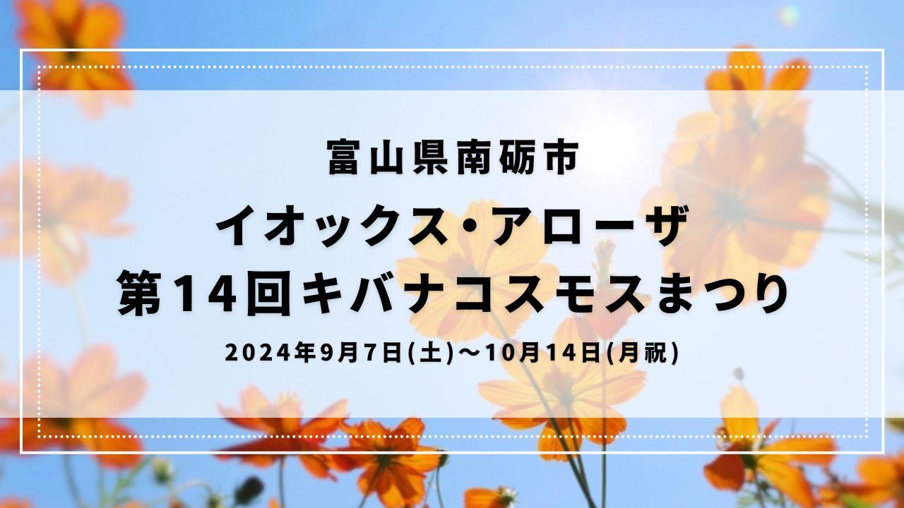 イオックス・アローザ 第14回キバナコスモスまつり