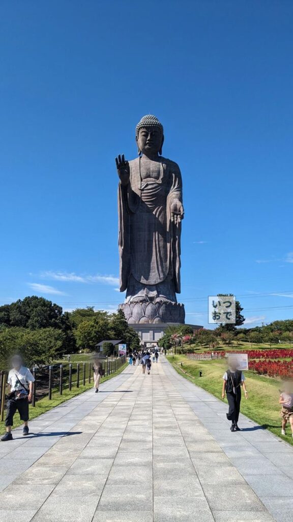 とりで利根川大花火と牛久大仏のブログ画像